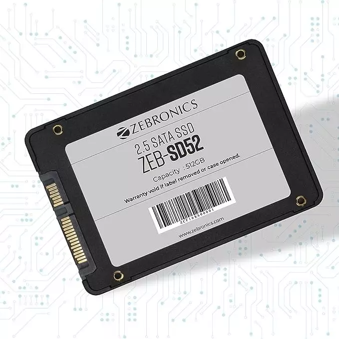 Zebronics 512 GB Black Solid State Drive, Zeb-SD52