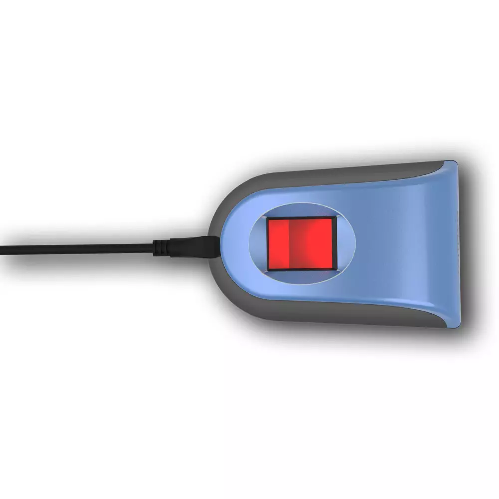 Mantra L1 Fingerprint Scanner USB 2.0 Interface & 500 DPI +/- 2% Optical Fingerprint Sensor, MFS110