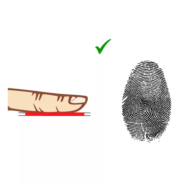 Mantra L1 Fingerprint Scanner USB 2.0 Interface & 500 DPI +/- 2% Optical Fingerprint Sensor, MFS110