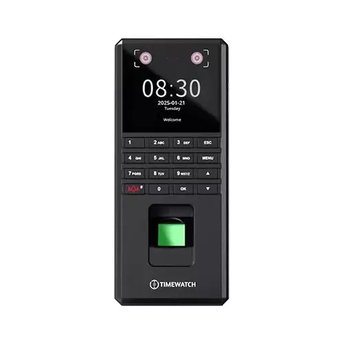 Timewatch Face Palm Access Control Device with 3000 Face Capacity and 0.1% False Rejection Rate, ATF-305SE