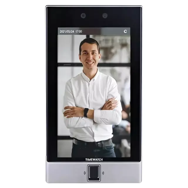 Timewatch Advanced Biometric Attendance and Access Control Device with 7 inch (17.7 cm) IPS Display and 50000 Face Capacity, TrueFace50FP