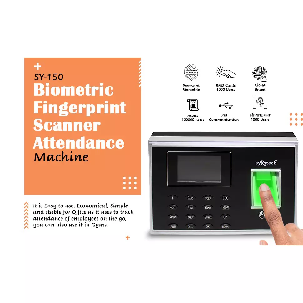 syrotech-biometric-fingerprint-scanner-attendance-machine-cloud-based-with-tcpip-usb-communication