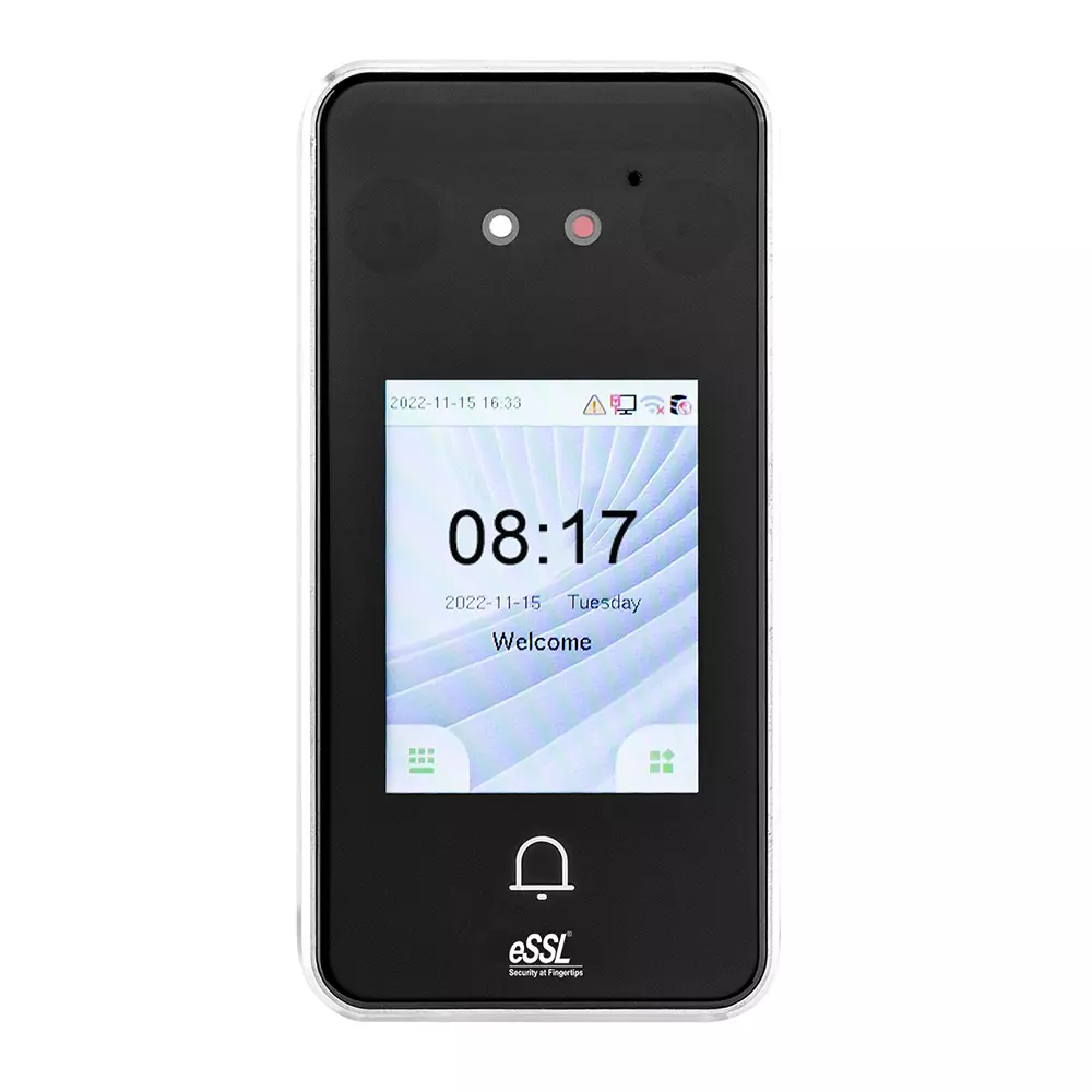 eSSL AiFace Magnum Lite Face Recognition Biometric Attendance & Access Control System 6.09 cm (2.4 inch) Touch Screen Display