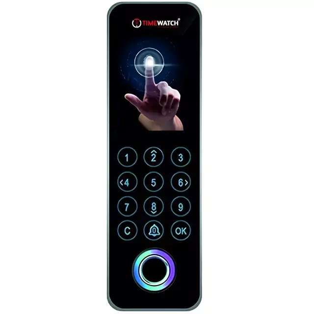 Timewatch Card & Fingerprint Based Access Control Device with 2.0 inch (50.8 mm) TFT color screen and 5000 Card Capacity, ULTraACR802F