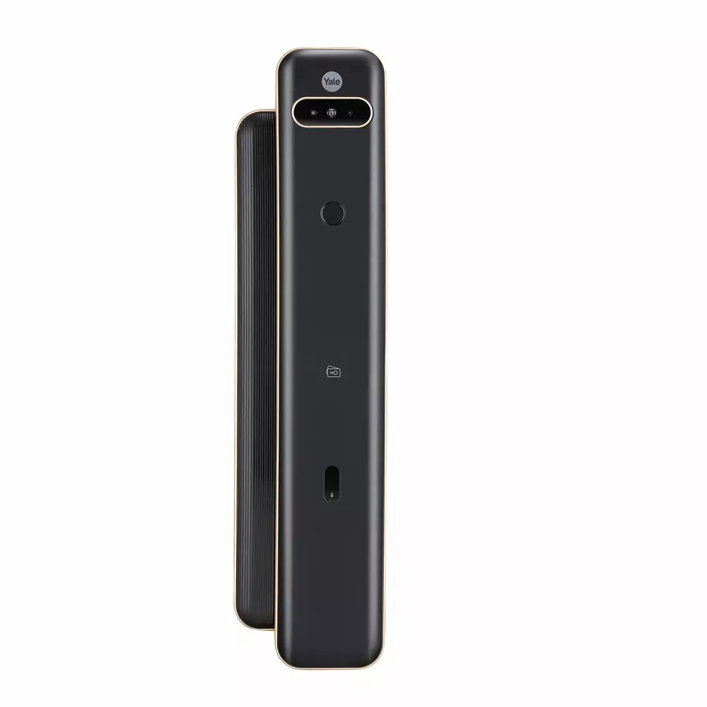 YALE Luna Pro+ Smart Lock With Face Scan 60 mm (2.36 inch) Backset Bluetooth 2 Keys