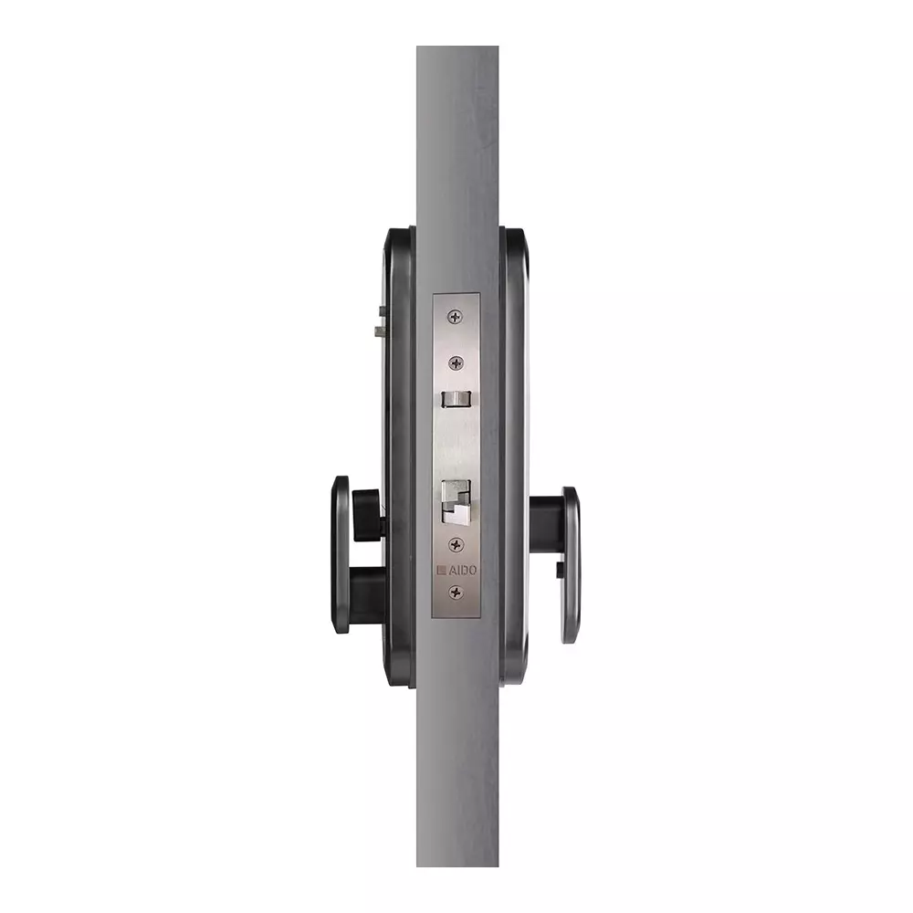 AIDO XL-C Vertical Lever Digital Door Lock with Fingerprint, RFIDCard, PIN Code, Mechanical Key for 40-120 mm Door Thickness, XL-C 4608