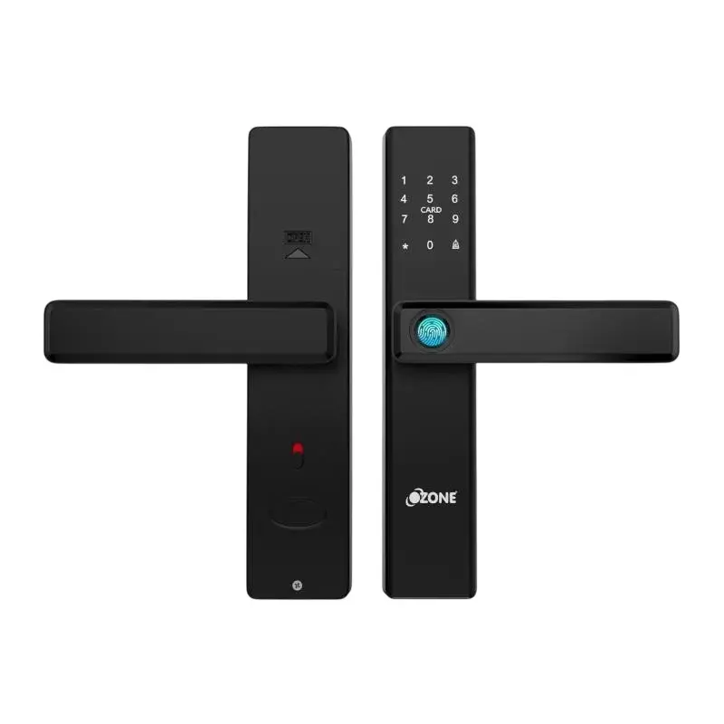 OZONE Smart Wi-Fi Internal Lock OzoLife App Black 30-65 mm Door Thickness, OZ-FDL-02-LIFE LITE BLACK