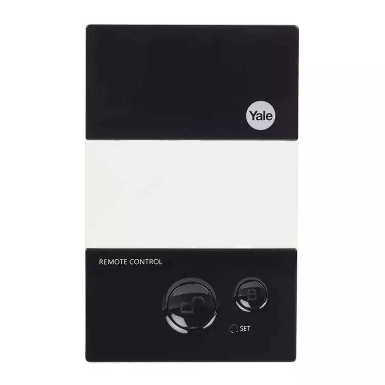 YALE Remote Control 50 m Range 47x18x18 mm Black, White, RC100