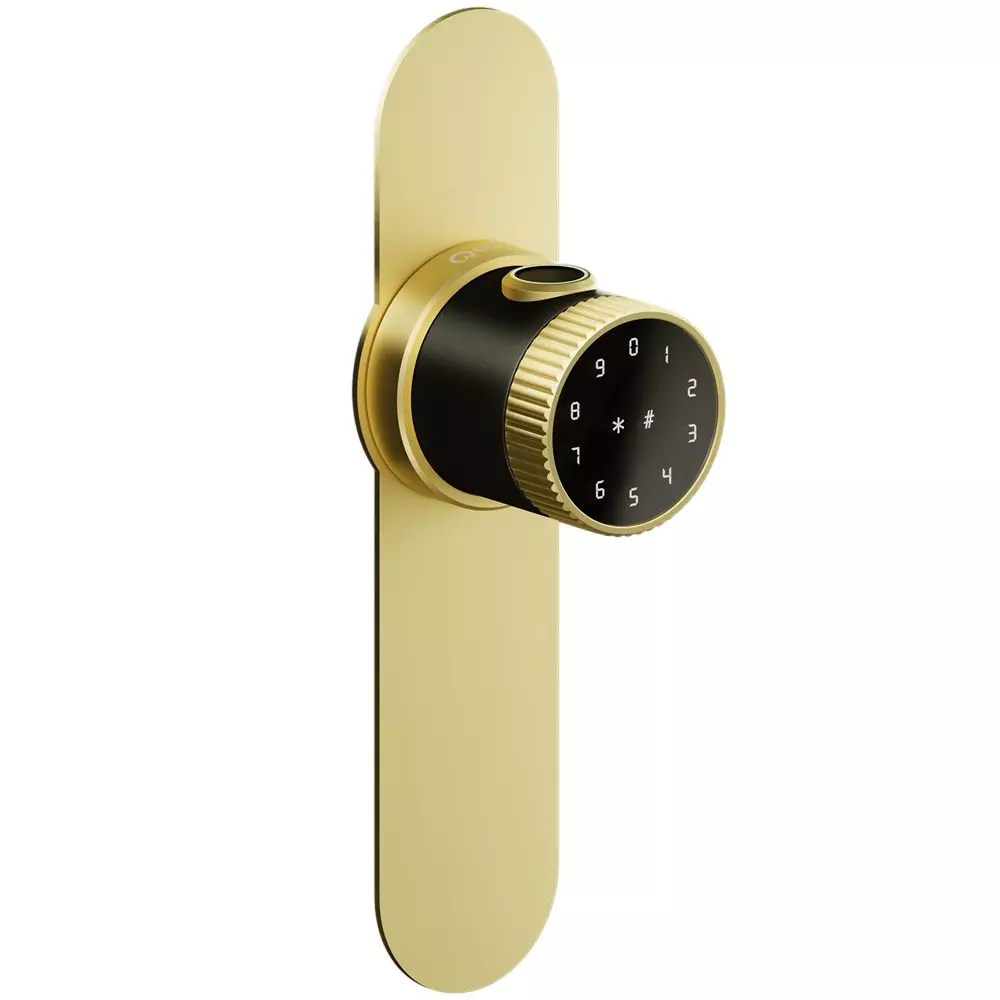Quba Quatro Digital Tubular Lock 5 Way Access 1 Bolt Mechanism , 30-65 mm Door Thickness