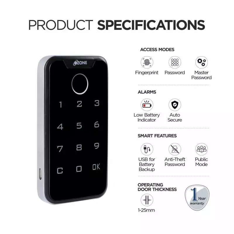 ozone-furniture-lock-with-fingerprint-password-access-non-wi-fibluetooth-black-1-25-mm-door-thickness-ozfl-203-pf
