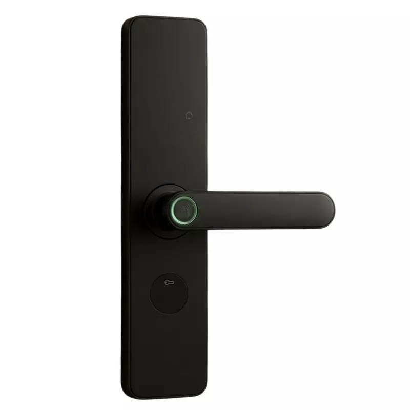 ETI Smart Residential Door Lock with Lever Handle Kit Mortise Locking System Black Zinc & Aluminium Alloy