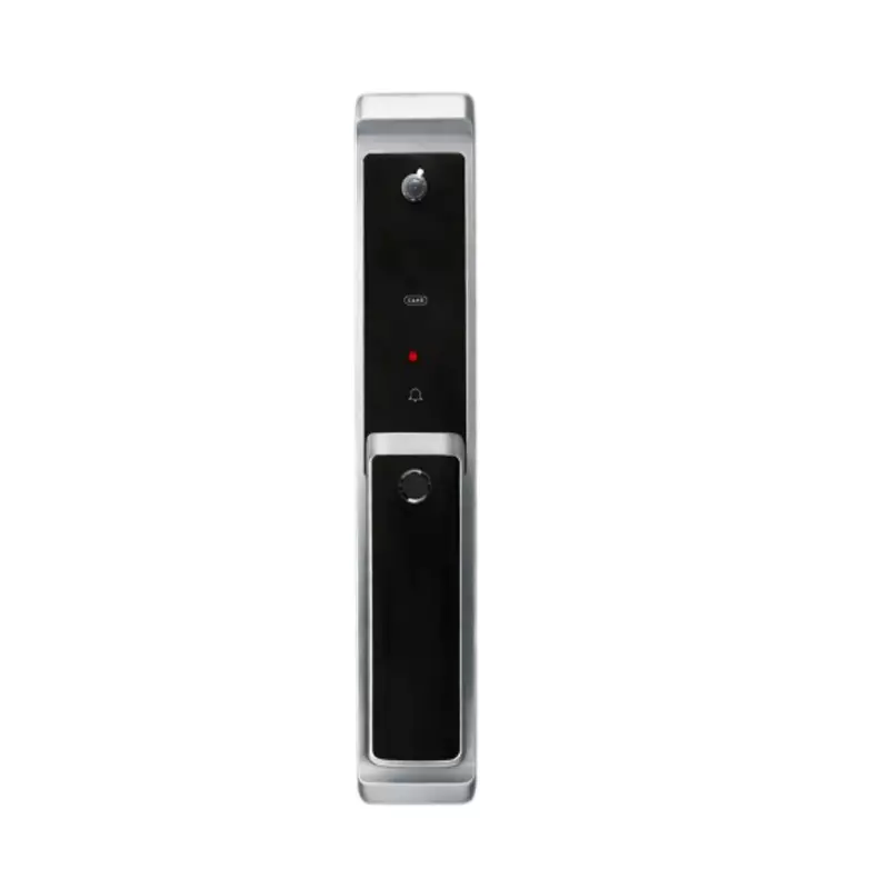 ETI Smart Residential Door Lock with Push-Pull Handle Black & Silver Zinc & Aluminium Alloy Mortise Locking System