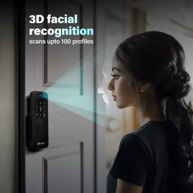 ozone-3d-facial-recognition-rim-lock-wi-fi-ozolife-app-black-25-65-mm-door-thickness-oz-drl-life-fr-black