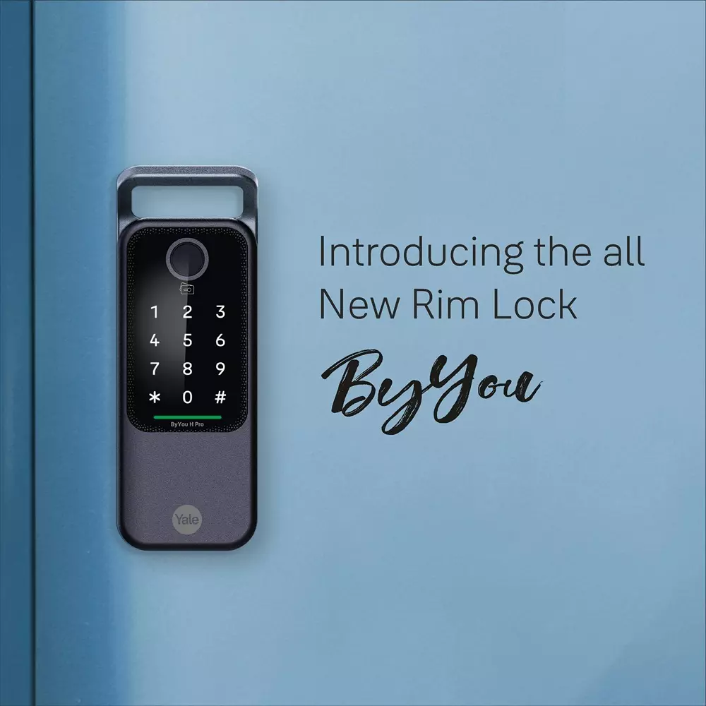 YALE ByYou V Pro Smart Door Lock Backset Bluetooth, YBYOU/V/GL