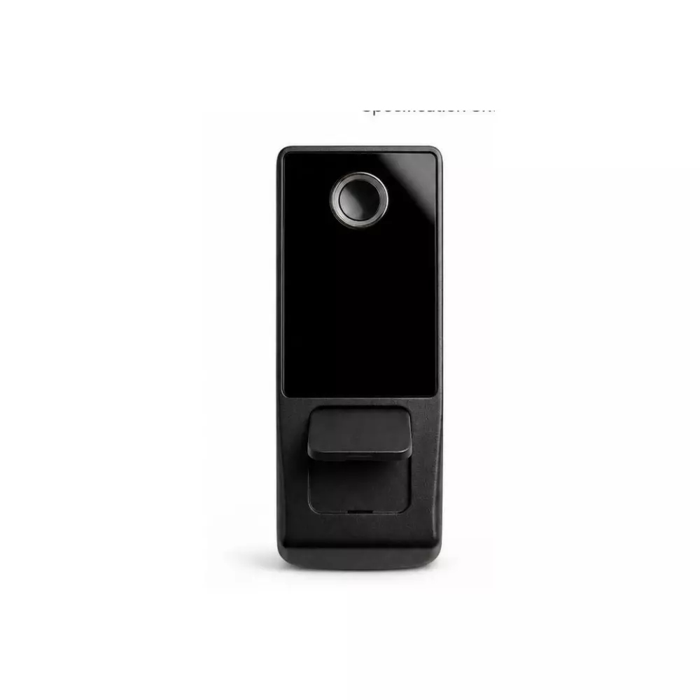 ETI Smart Metal Gate Lock Touch Keypad Fingerprint, PIN Code, RFID Card, Bluetooth App, Mechanical Key Access System Black for Metal, Iron, Steel Gate