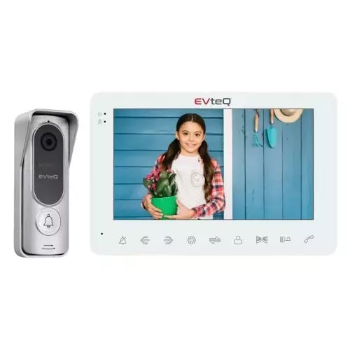 EVTeq Video Door Phone with Memory 178 mm (7 inch) Screen Size 1 MP Camera LCD Digital Display, EV-BDP-0107M