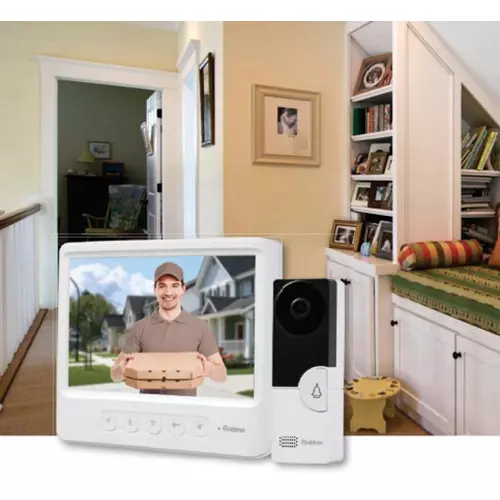 Havells Wired Analog Video Intercom System with 1 A Current Rating and 12 V Input Voltage, ACSVK003