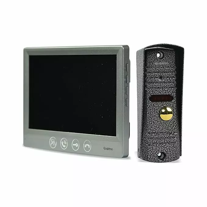 Havells Wi-Fi + Wired Video Intercom Kit Battery Powered with IP65 Rating and 160° View Angle, ACSVK006