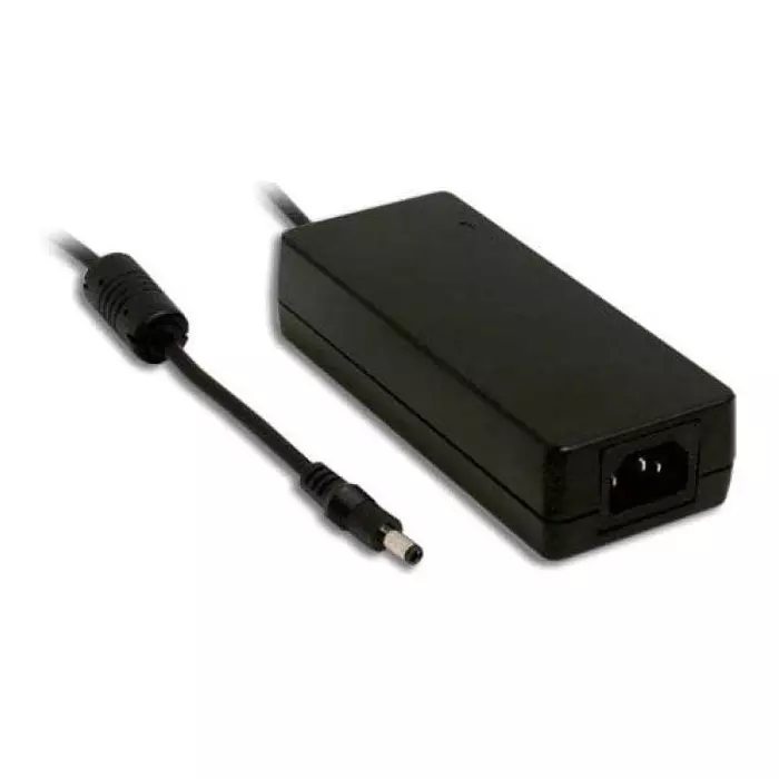 Mean Well Desktop AC Adapter 1 Output 90 W Power 80 VAC to 264 VAC, 113 VDC to 370 VDC, GSM90A48-P1M