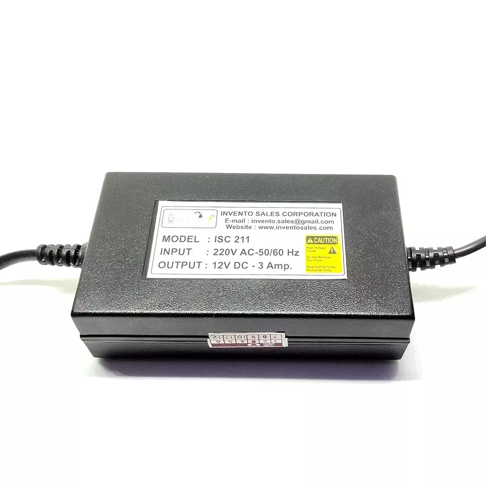 invento-1pcs-12v-3a-36-watt-dc-power-supply-ac-adaptor-smps-ac-to-dc-converter-for-battery-charger-cctv-diy