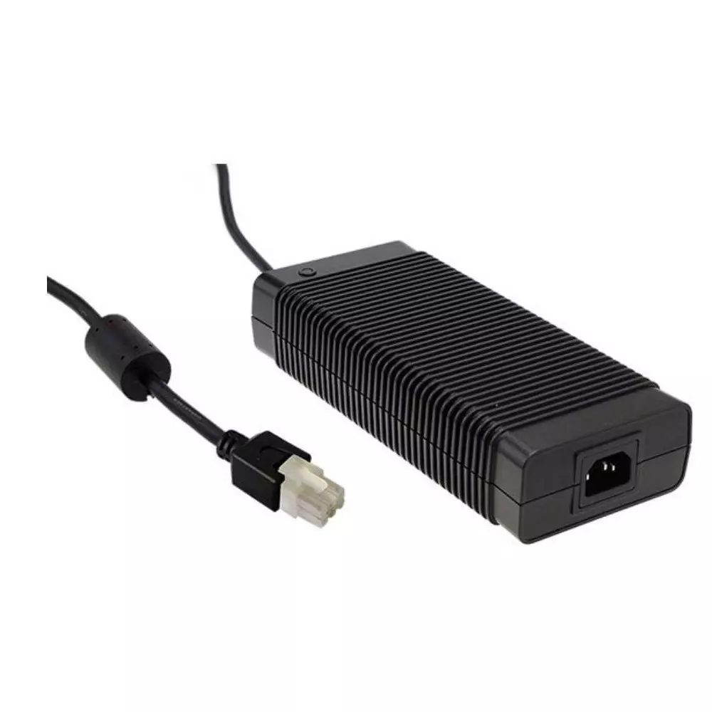 Mean Well Desktop AC Adapter 1 Output 280.32 W Power 85 VAC to 264 VAC, 120 VDC to 370 VDC, GST280A48-C6P