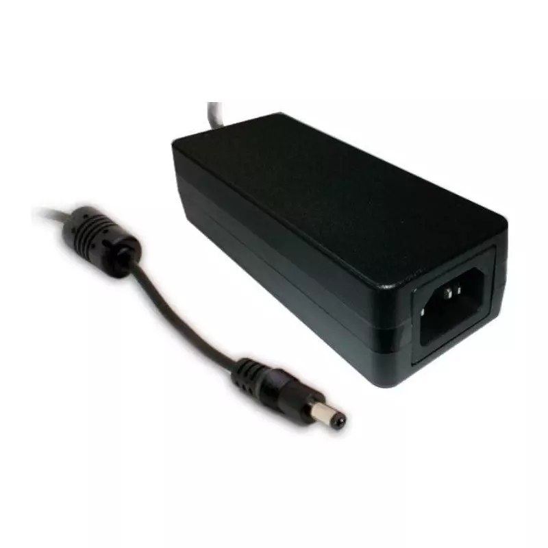 Mean Well Desktop AC Adapter 1 Output 40 W Power 90 VAC to 264 VAC, 127 VDC to 370 VDC, GST40A48-P1J
