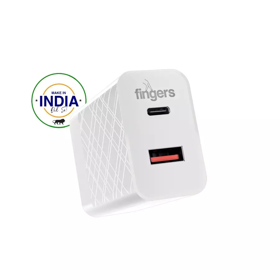 fingers-power-adapter-27-w-power-bis-certified-classic-white-color-pa-fast-c20