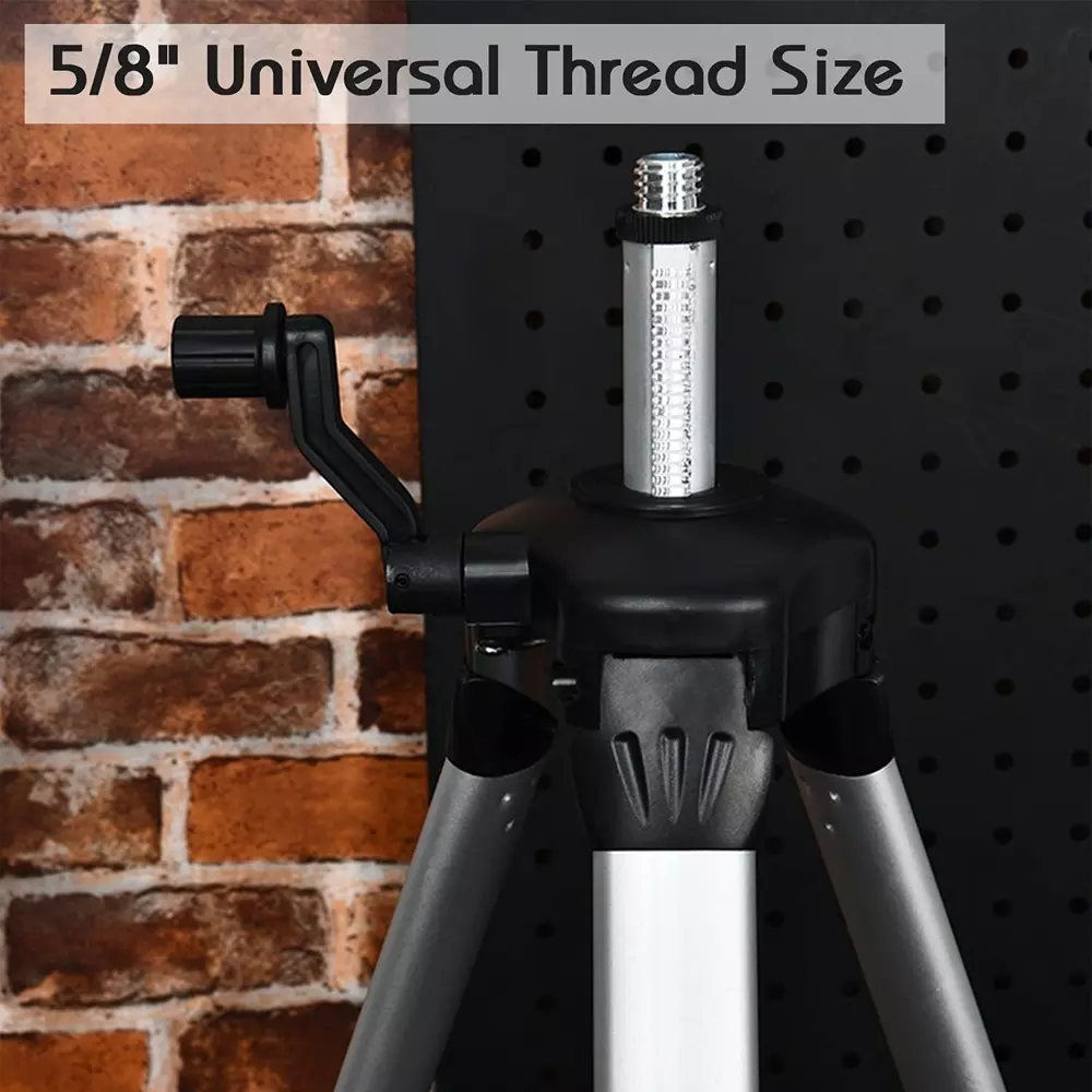 DELI Tripod For Laser Levels 0.45-1.2 m Size, Aluminum Material, EDL4161-2