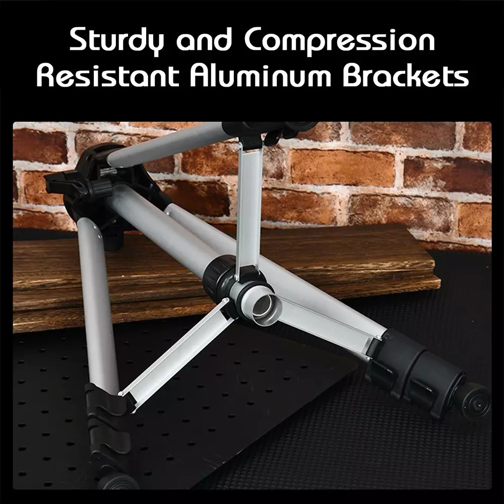 DELI Tripod For Laser Levels 0.45-1.2 m Size, Aluminum Material, EDL4161-2