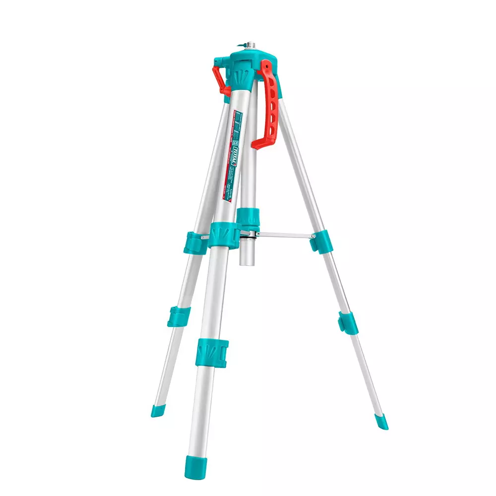 Total Laser Level Tripod 1.2 m Aluminum Stand, 5/8 inch & 1/4 inch Thread, Compatible with Laser Levels TLL156508 TLL306505 TLL305205 TLLT01152