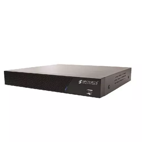 Securus HD Recorder 4 Channel Recording Playback and HD 5 MP, 5 MN, 1080 P, 1080 N, 720 P Display Resolution, SS-8041-TPHD-M5(SF)/ECO