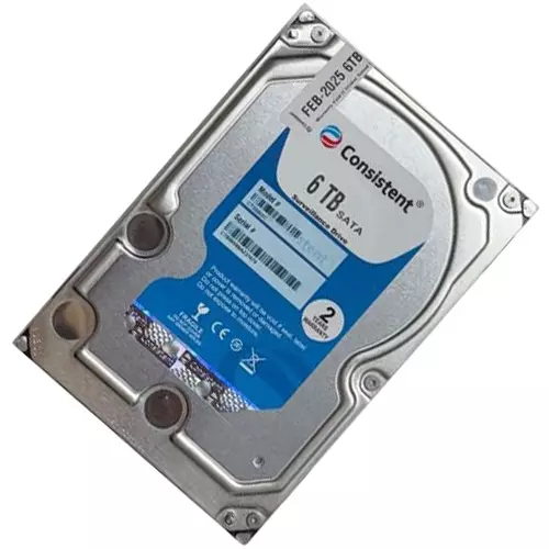 Consistent Internal Hard Drive 6 TB SATA Connectivity 89 mm (3.5 inch) Form Factor Sliver