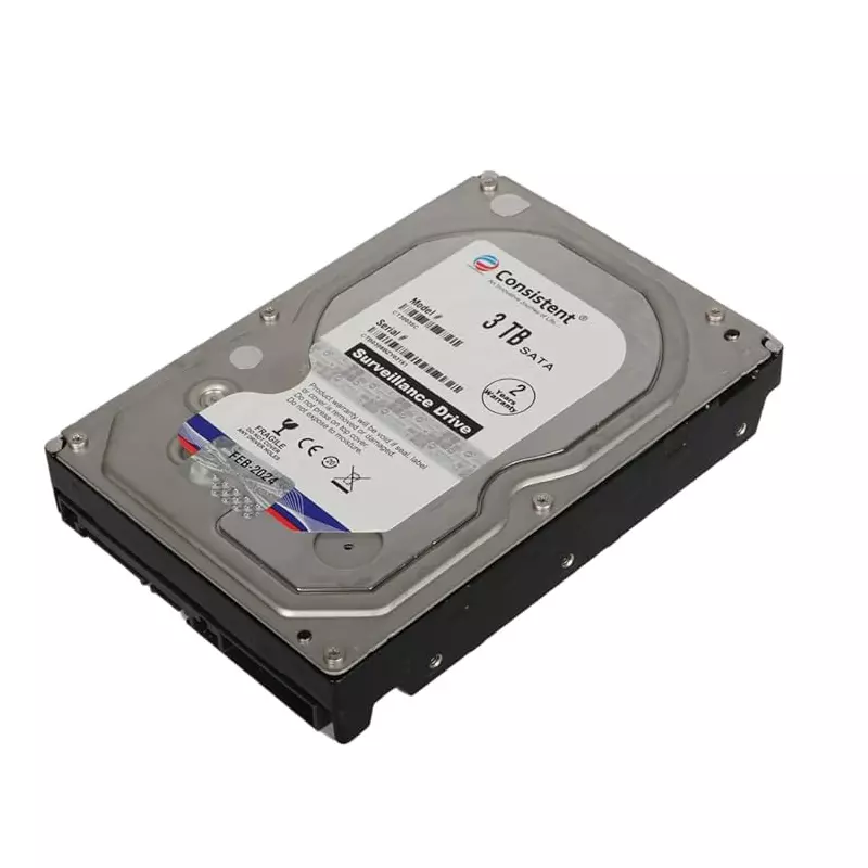 Consistent Internal Hard Drive 3 TB SATA Connectivity 89 mm (3.5 inch) Form Factor Sliver