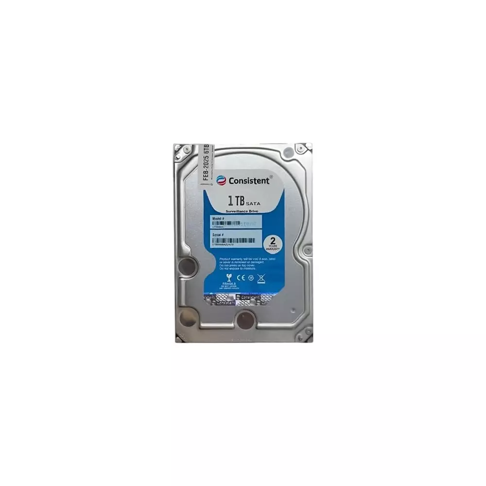 Consistent Internal Hard Drive 1 TB SATA Connectivity 89 mm (3.5 inch) Form Factor Sliver