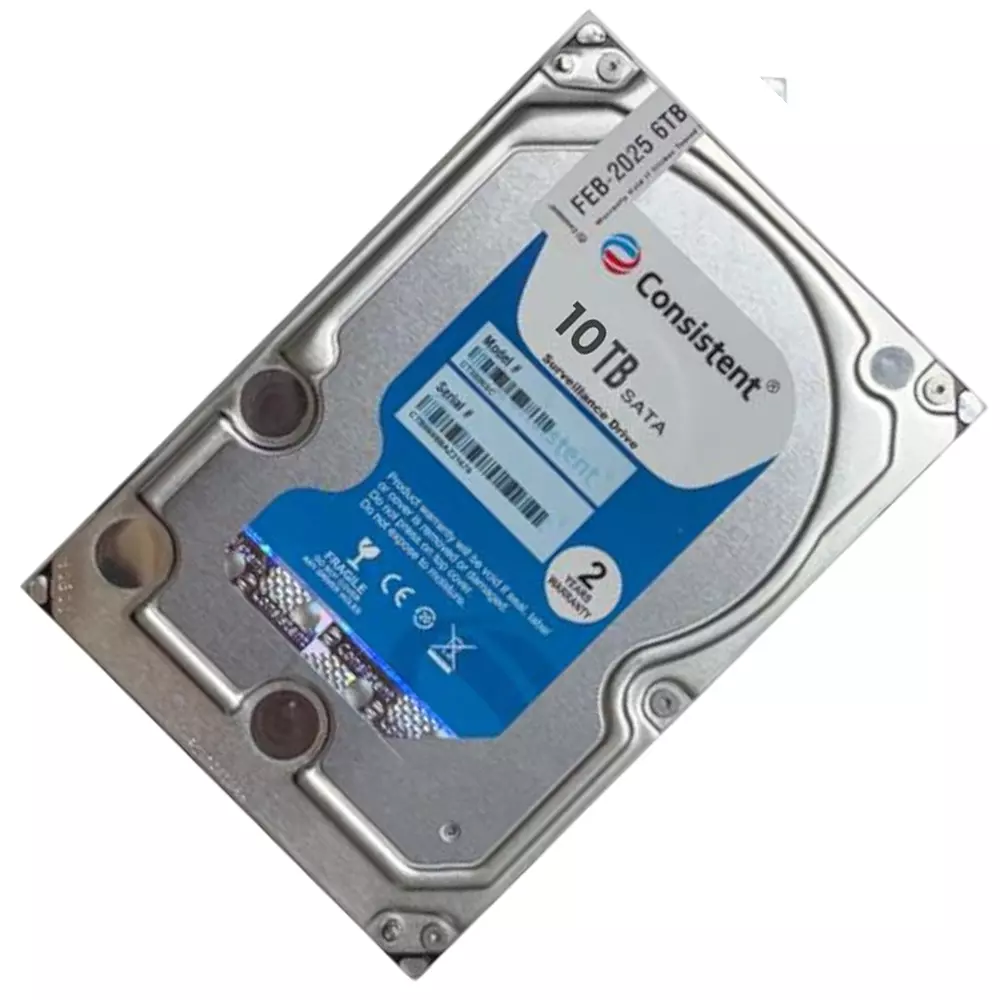Consistent Internal Hard Drive 10 TB SATA Connectivity 89 mm (3.5 inch) Form Factor Sliver