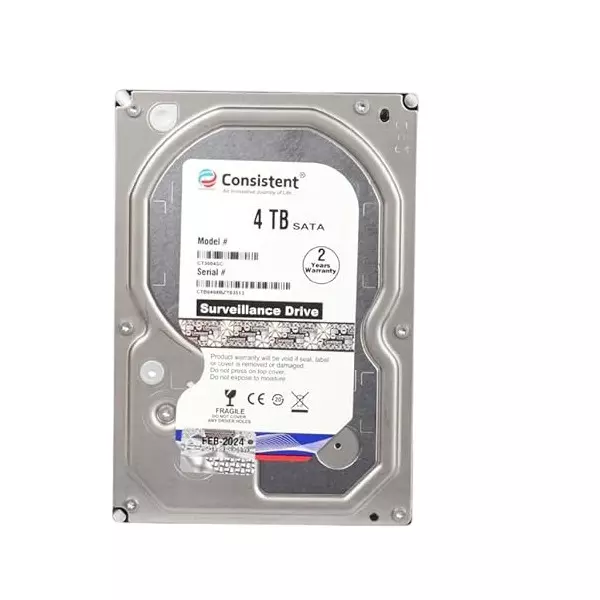 Consistent Internal Hard Drive 4 TB SATA Connectivity 89 mm (3.5 inch) Form Factor Sliver