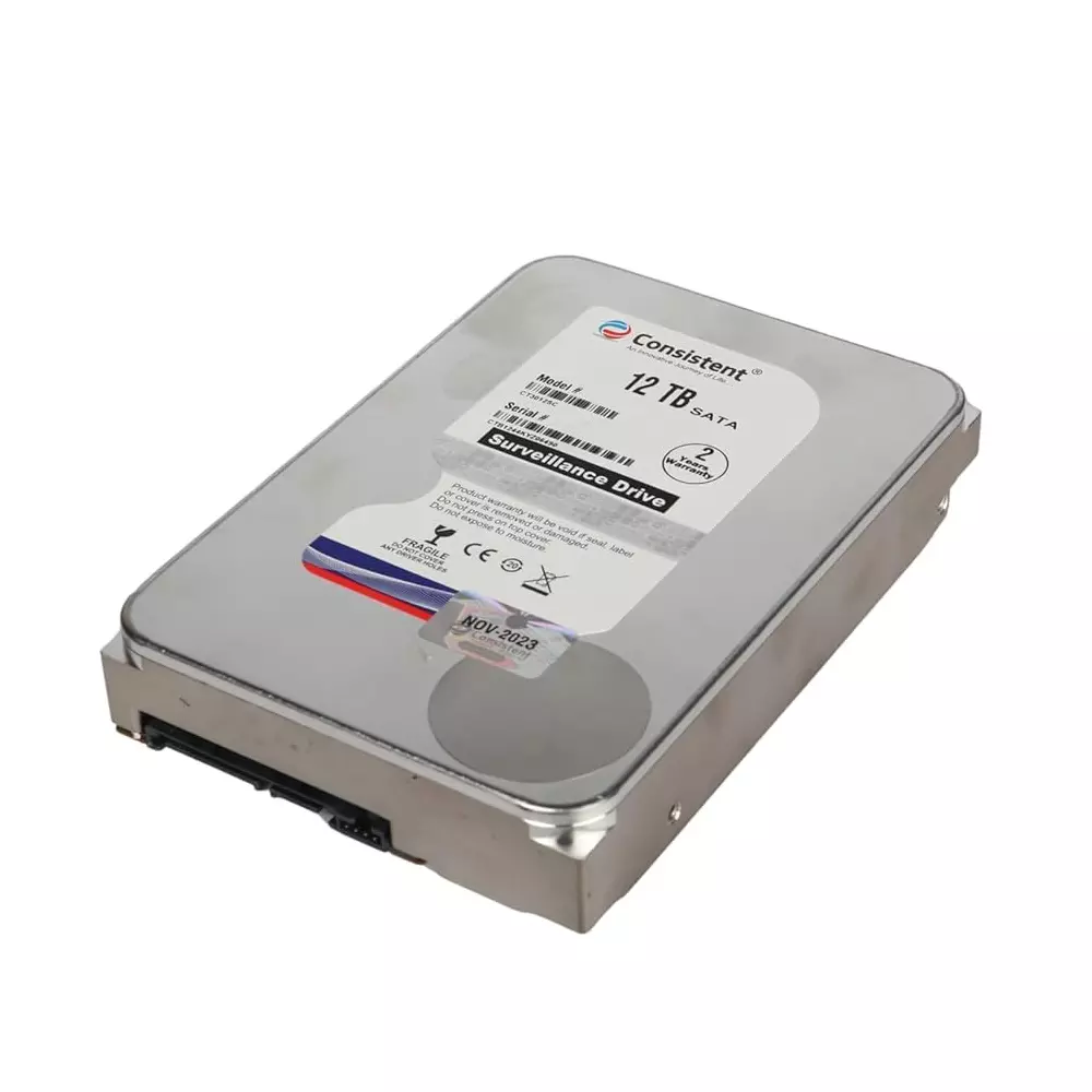 Consistent Internal Hard Drive 12 TB SATA Connectivity 89 mm (3.5 inch) Form Factor Sliver