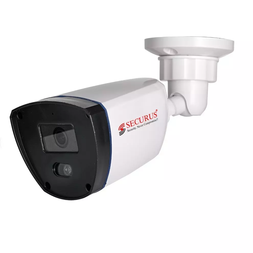 Securus 5.0 MP HD TVI CCTV Camera White Color ABS Plastic Body and 3.6 mm Lens, SS-20L2TP-TPUTL-M5(S)