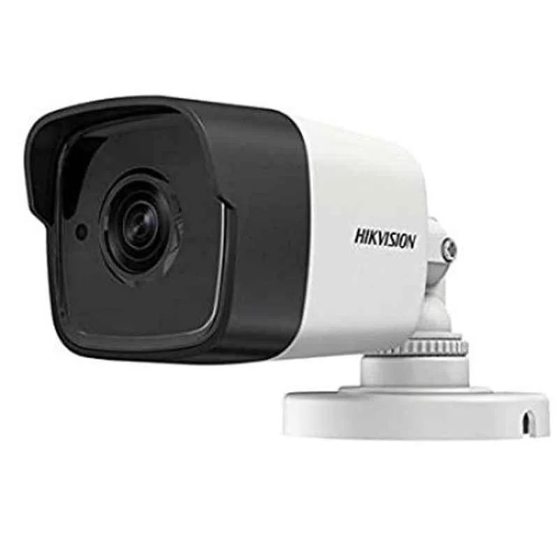 HikVision 5 MP Ultra HD 4K Ir Cctv Bullet Camera Plastic White & Black, DS-2CE1AH0T-ITPF (Pack of 8)