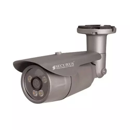 Securus 5.0 MP Network CCTV Camera Grey Color Aluminum + ABS Body and 4.0 mm Lens, SS-NC20L2NP-HUF-M5