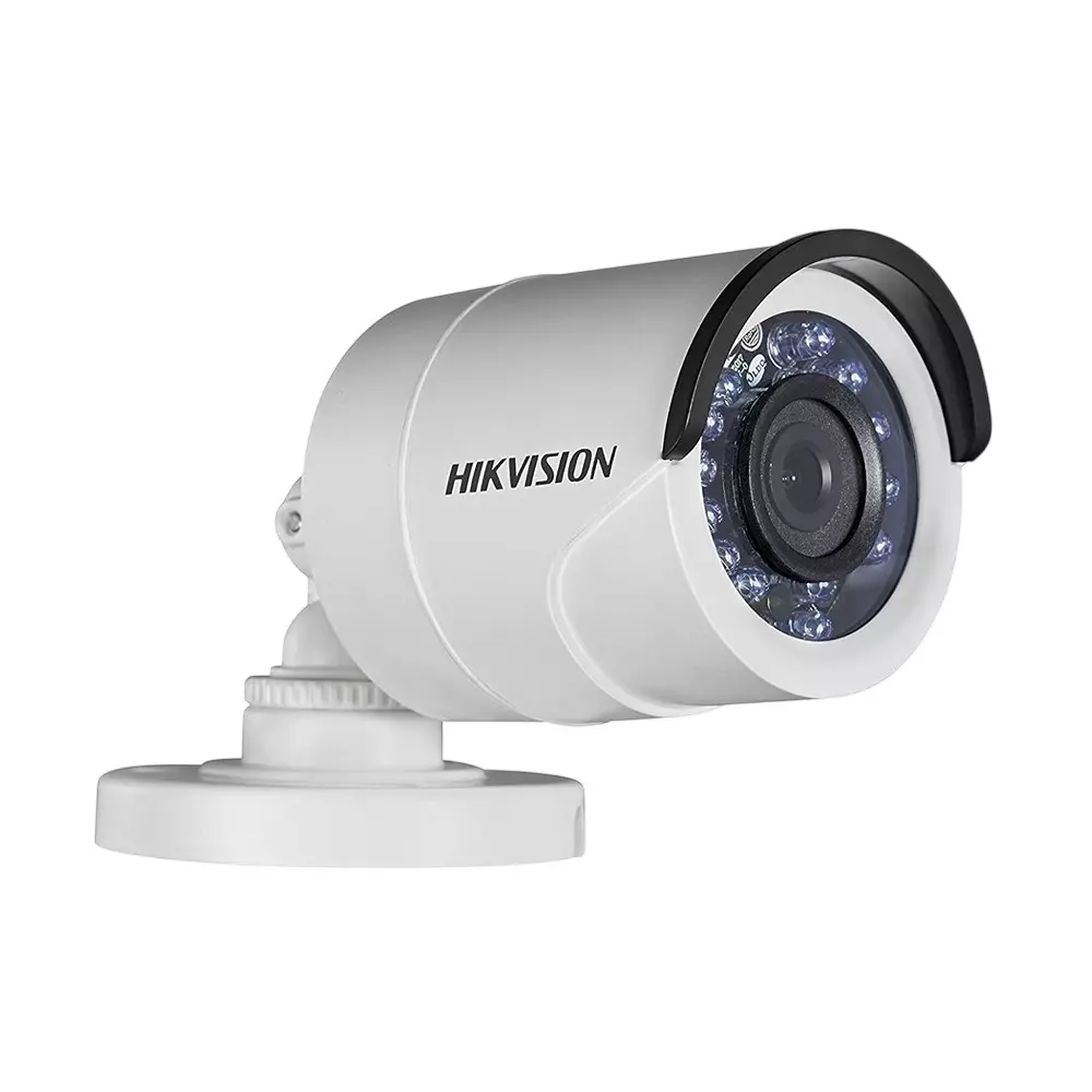 HikVision 2 MP CMOS Full HD Cameras 4 W Power IR Range Up to 20 m, DS-2CE1AD0T-IRPF (Pack of 3)