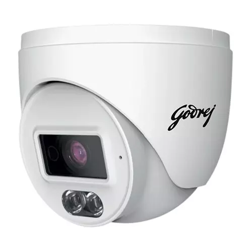 GODREJ Smart Dome Camera 2 MP 1920x1080p Fixed Lens 20 m IR Distance, STI-FD20IR4SM-1080PADN
