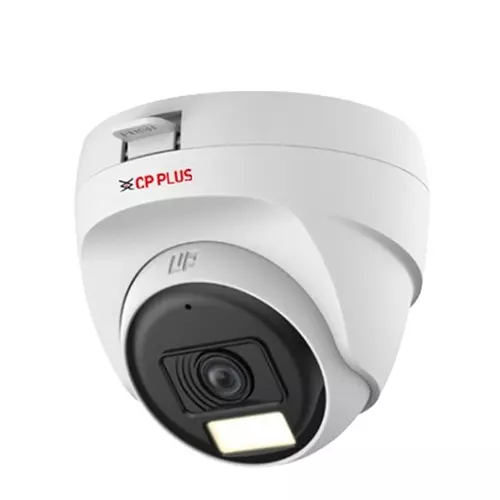 CP PLUS Dual Light Dome Camera 2.4 MP 30 m IR Range F2.0 Maximum Aperture, CP-URC-DC24PL3C-L-V2