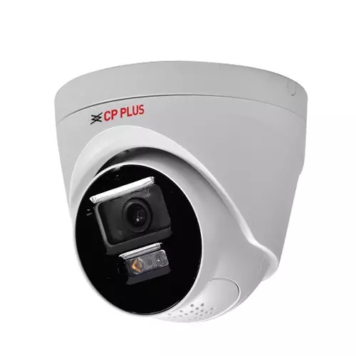 CP PLUS Dual Light Dome Camera 2 MP 30 m IR Range F1.4 Maximum Aperture, CP-UNC-DA21L3B-LQ