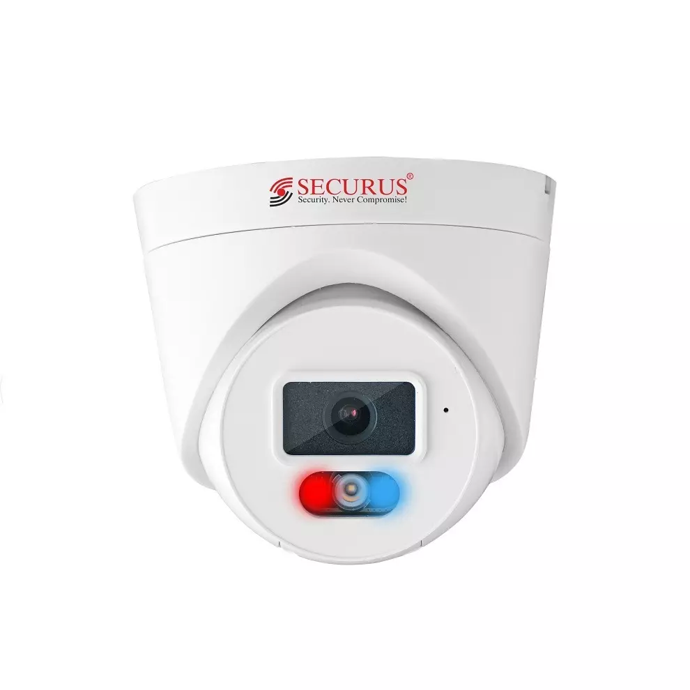 Securus 3.0 MP 4G/5G Fixed Camera White Color Body and Supports Upto 16X Digital Zoom, SS-15DPXG-CSUTL-M3(SM)/SL