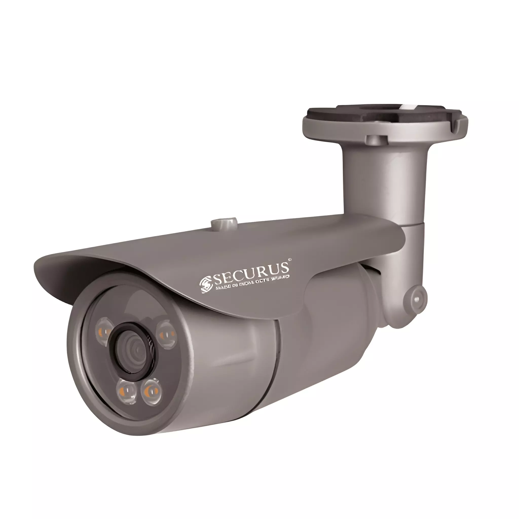Securus 3.0 MP Network CCTV Camera Grey Color Aluminum + ABS Body and 4.0 mm Lens, SS-NC20L2NP-HUF-M3