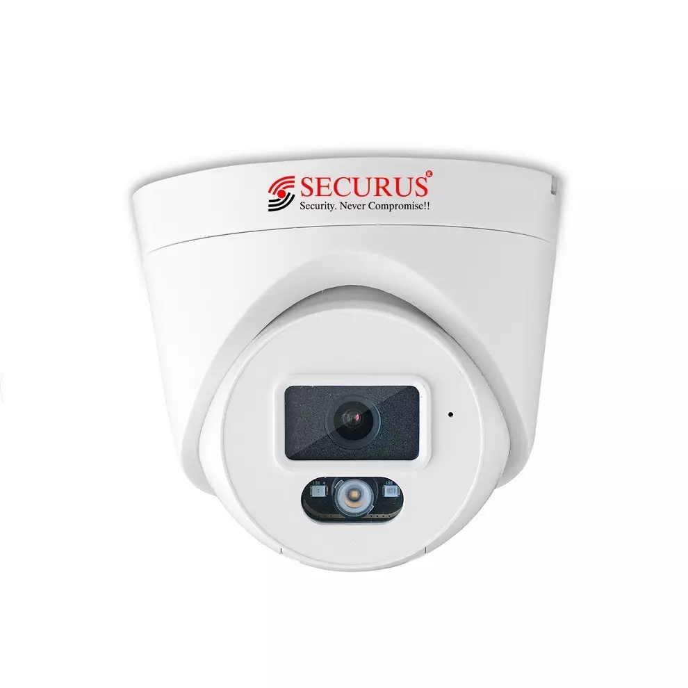 Securus 3.0 MP 4G/5G Fixed Camera White Color Body and Supports Upto 16X Digital Zoom, SS-15DPXG-CSUTL-M3(SM)