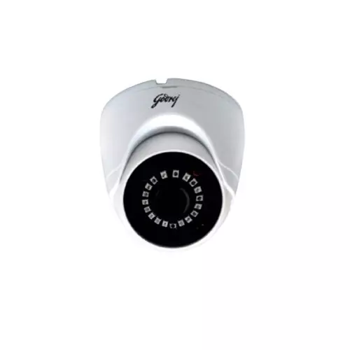 GODREJ Lite Dome Camera 2 MP 1920x1080p Fixed Lens 20 m IR Distance, STL-FD20IR2.8M-1080P