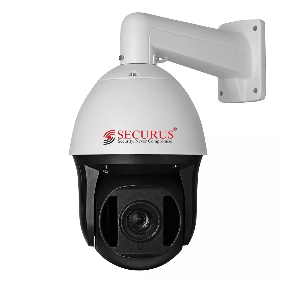Securus 6.0 MP Speed Dome Camera White & Black Color Aluminum + ABS Body and 4.5 mm to 135 mm (30x optical zoom) Lens, SS-NE30XSP-M5