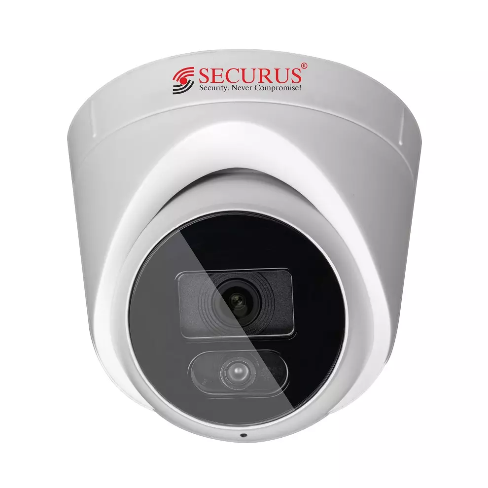 Securus 3.0 MP Network CCTV Camera White Color ABS Plastic Body and 3.6 mm Lens, SS-NC15DXLP-SEUTL-M3(S)